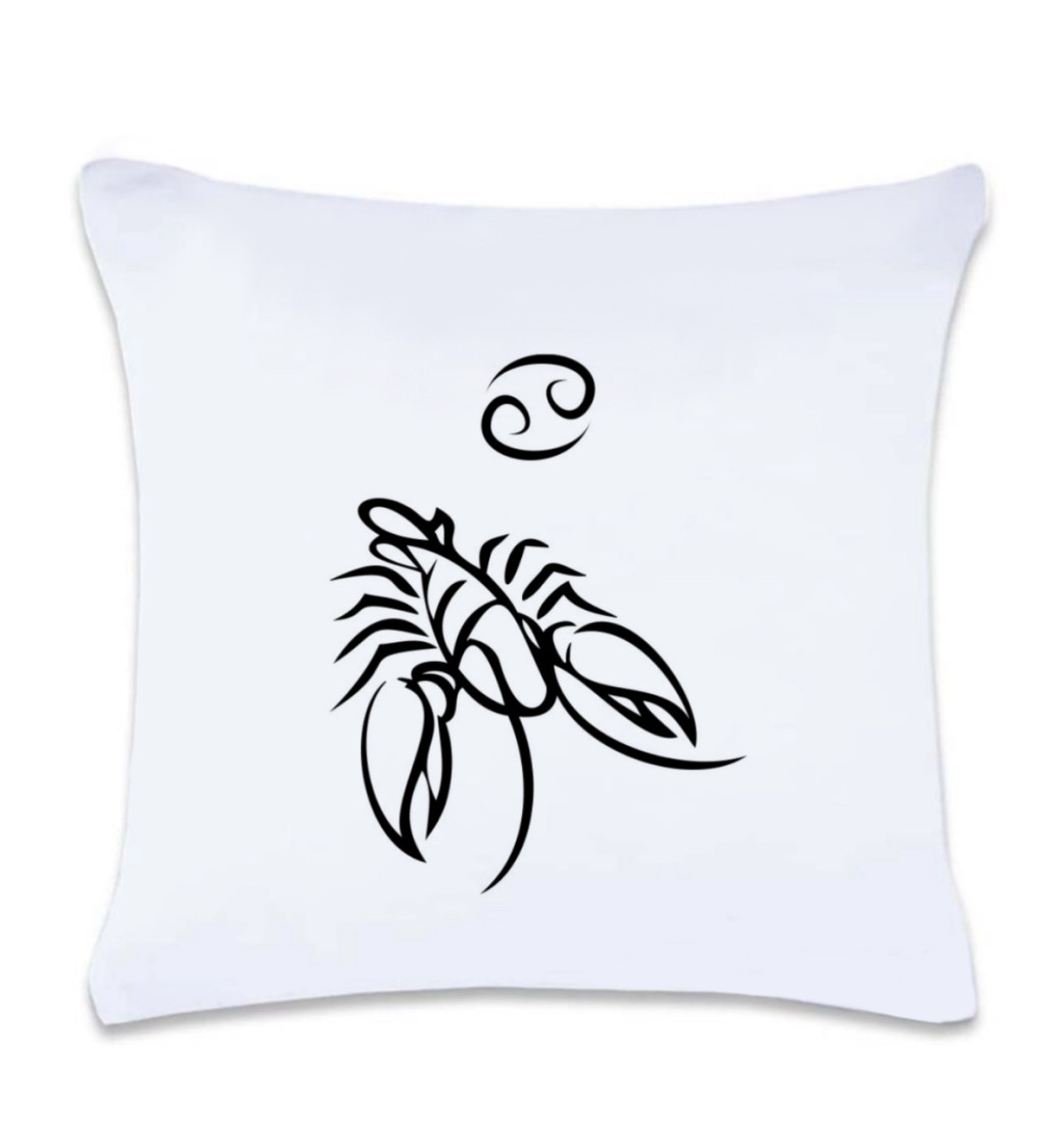 Polštář s potiskem : Znamení Rak