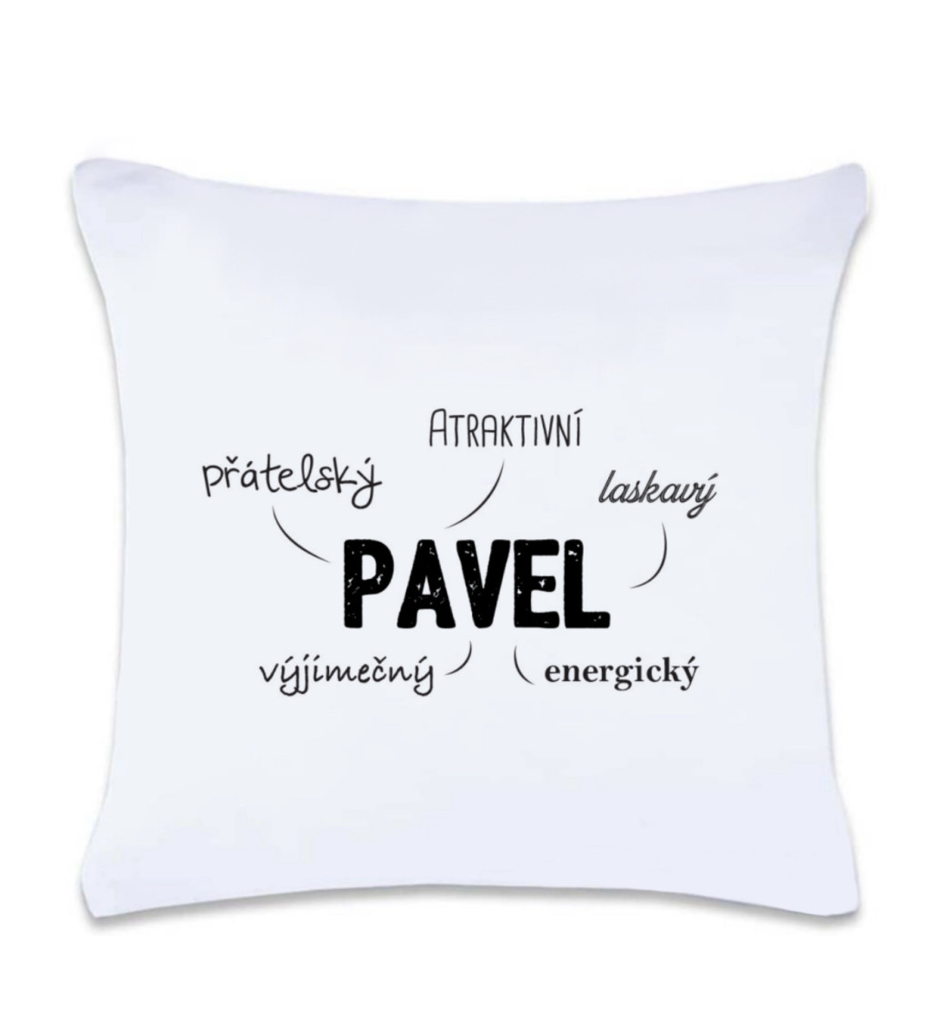 Polštář s potiskem Pavel