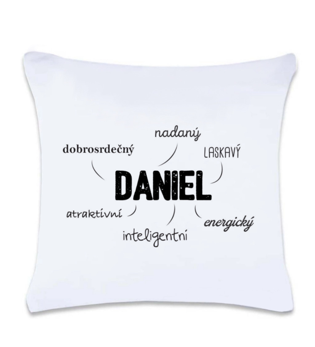Polštář s potiskem Daniel