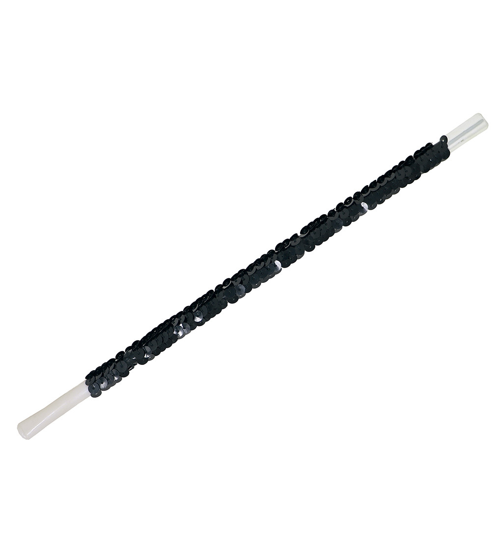 Elegantní černý držák na cigarety ve stylu 20. let