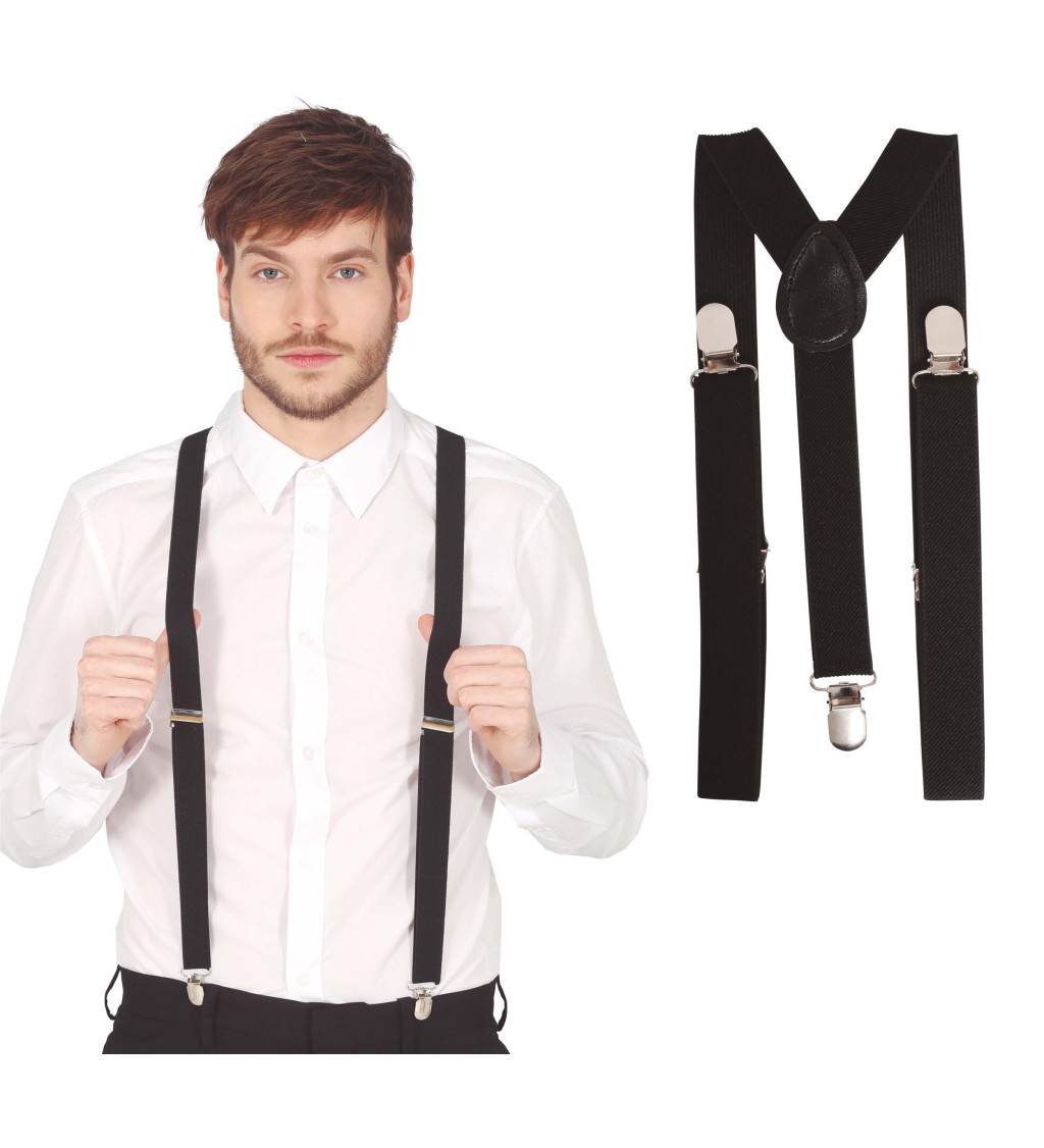 Retro černé kšandy