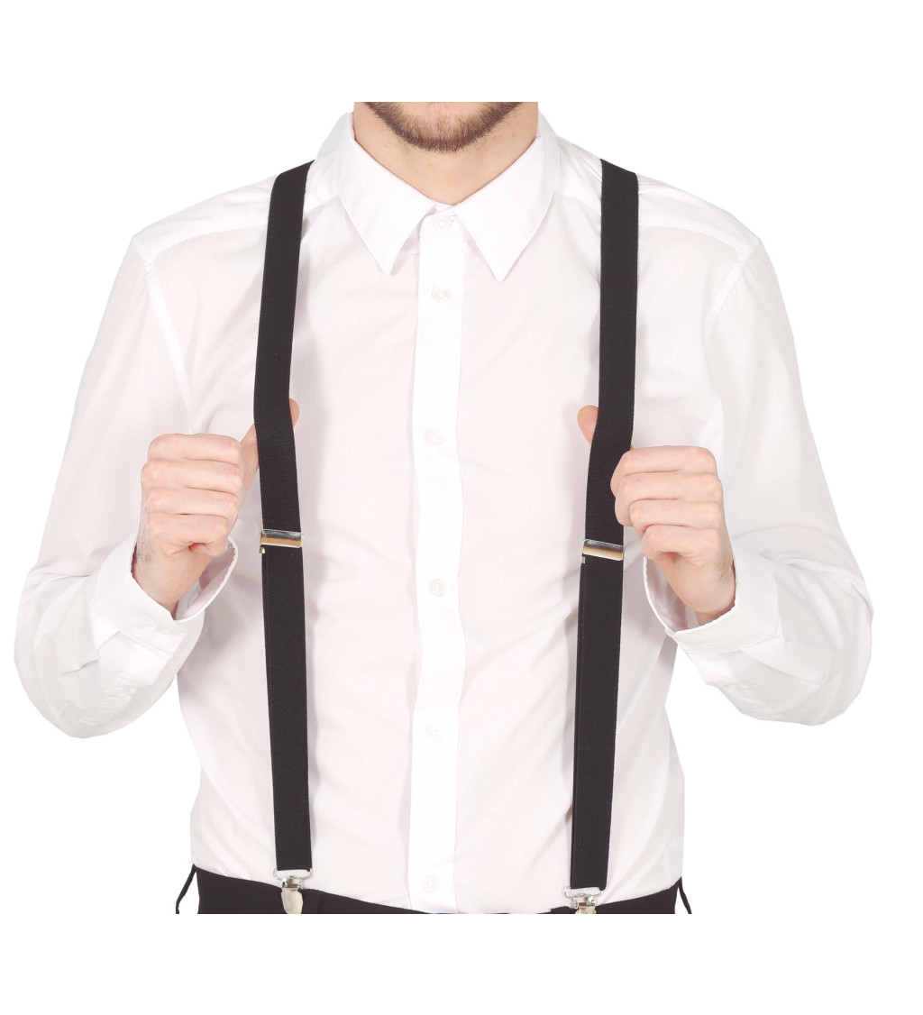 Retro černé kšandy