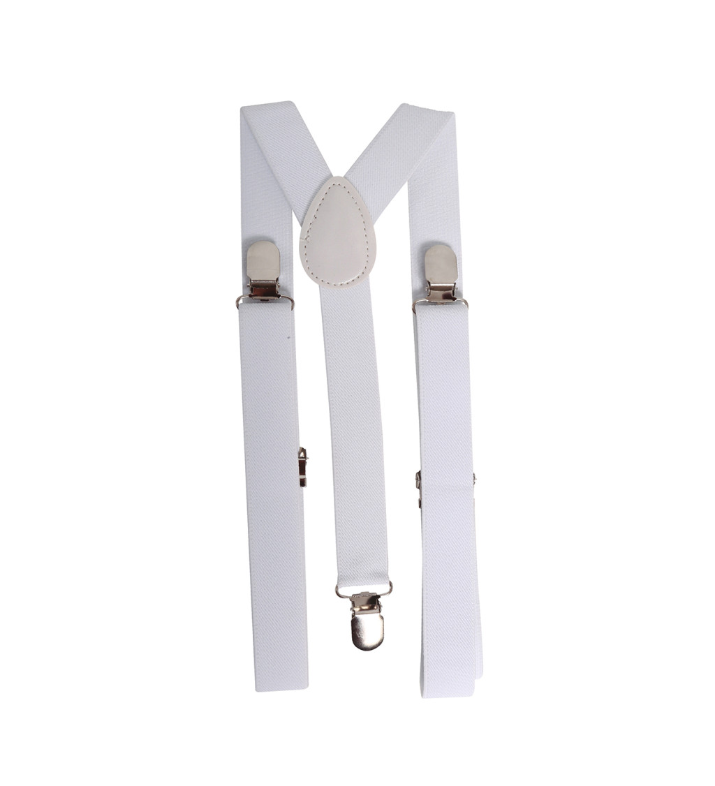 Retro bílé kšandy