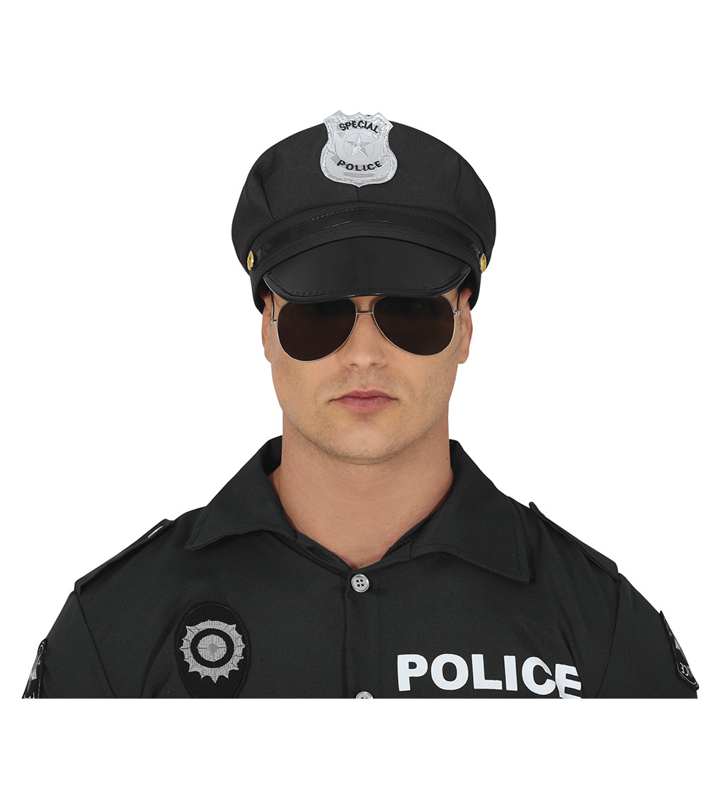 Klobouk ke kostýmu Policista