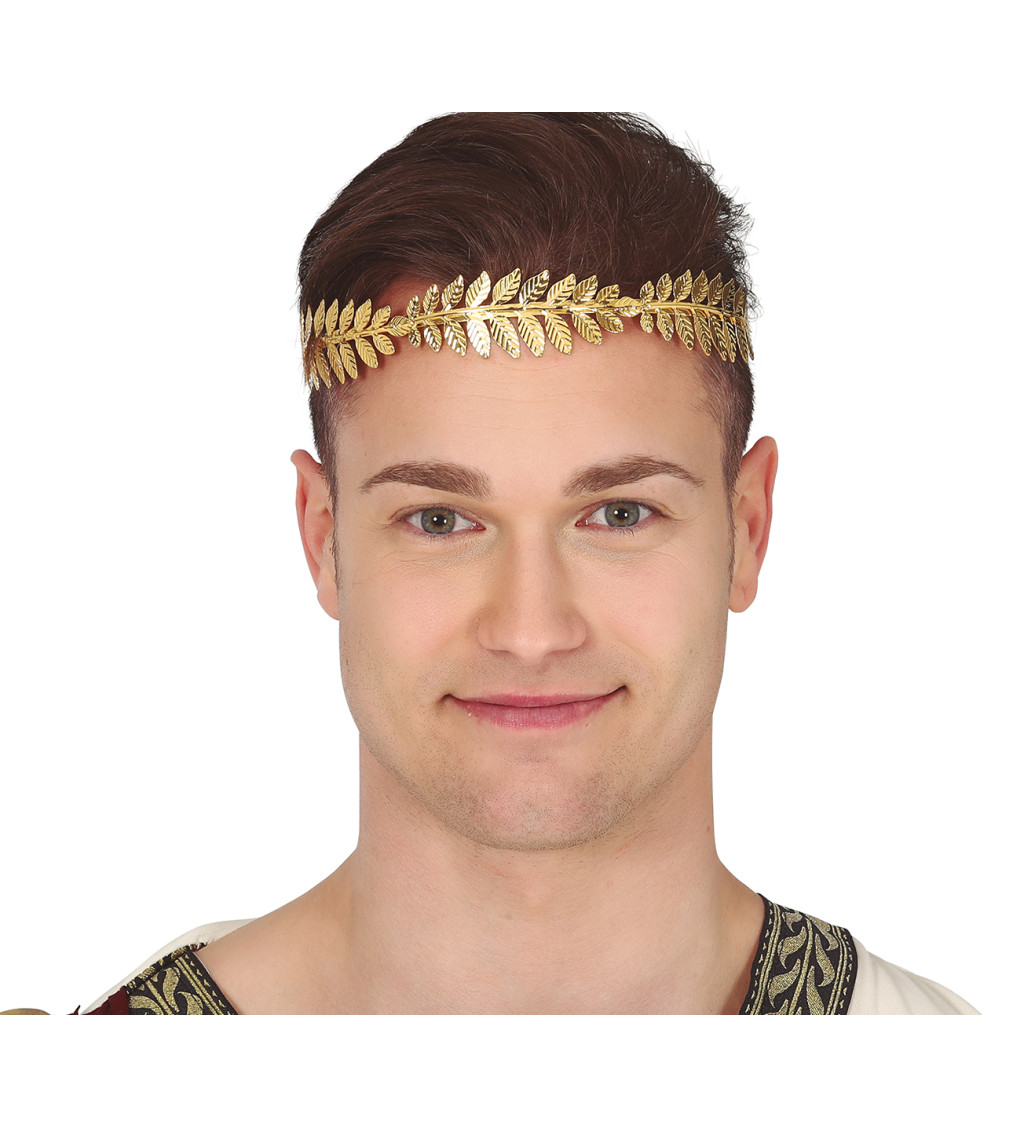 Zlatá římská čelenka