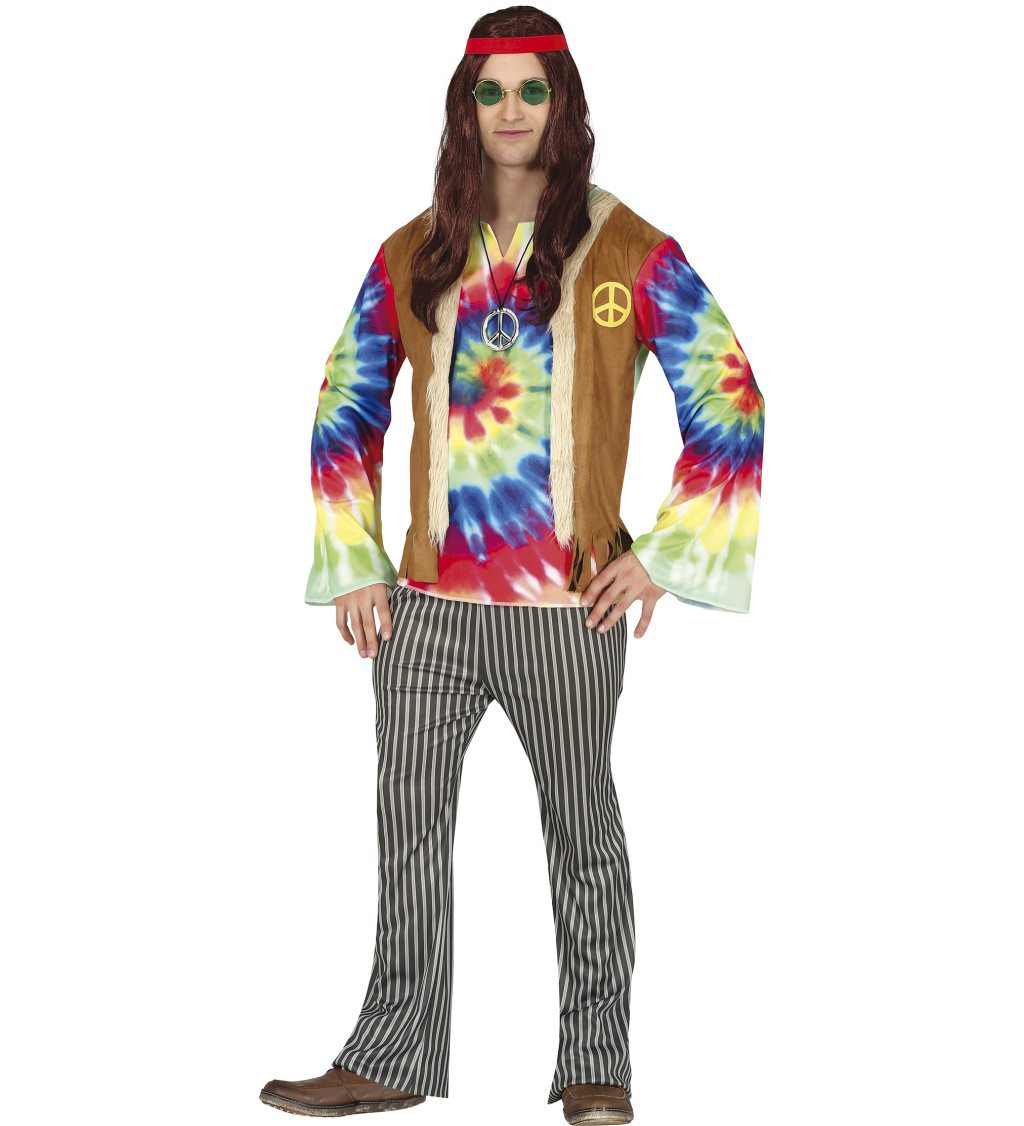 Kostým pro muže – hippie styl