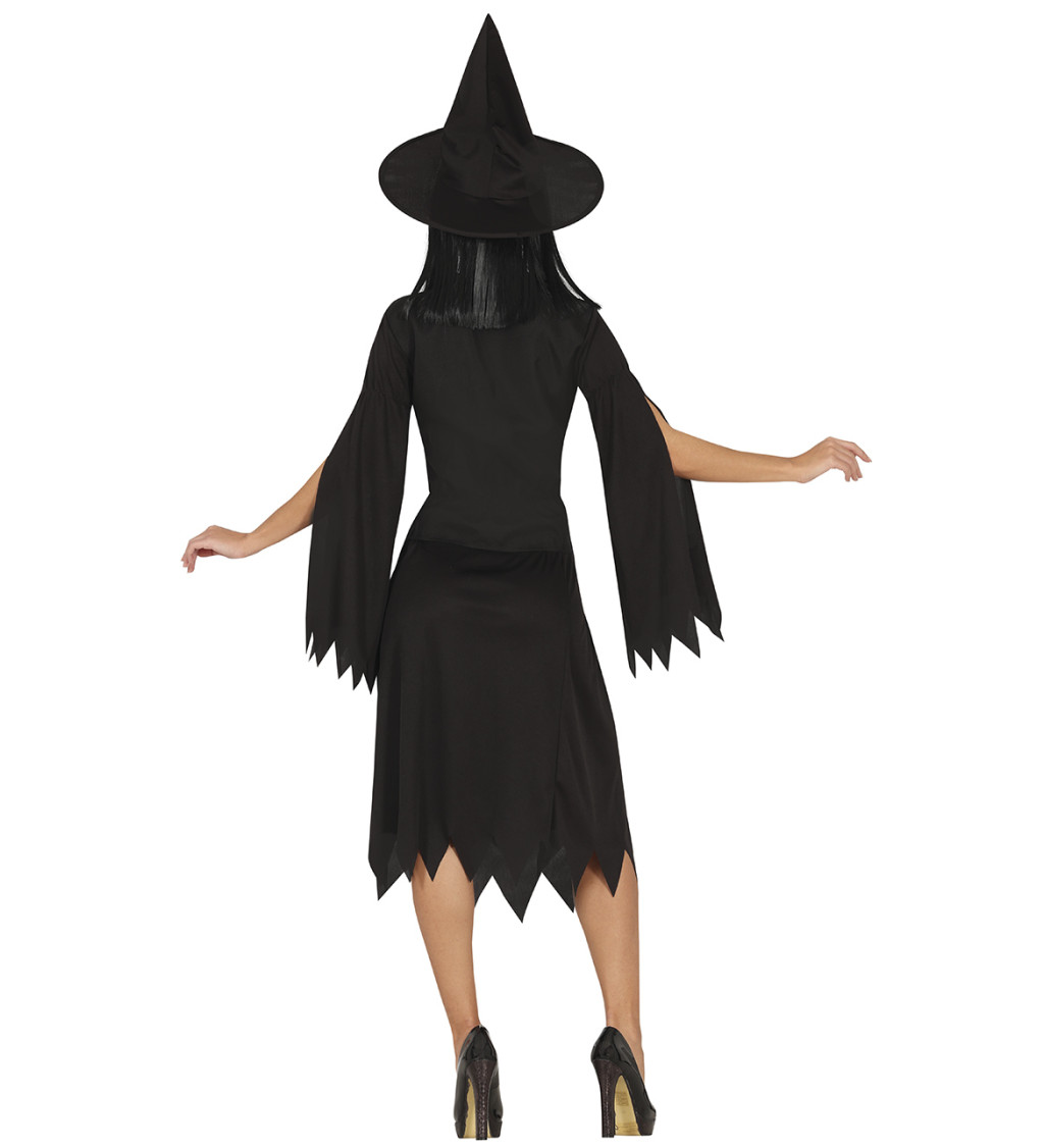 Dámský čarodějnický kostým
