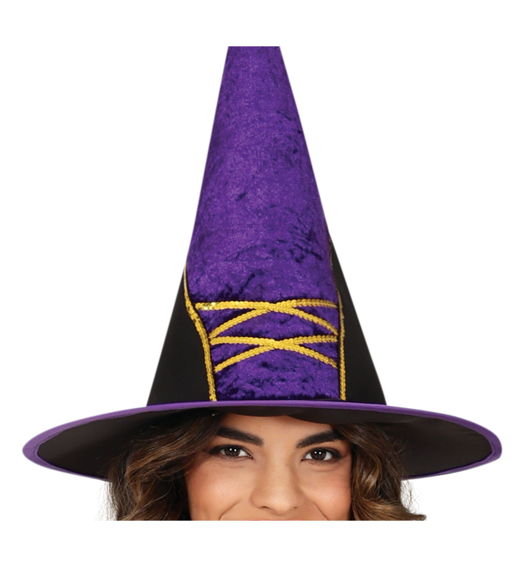 Magická fialová čarodějnice