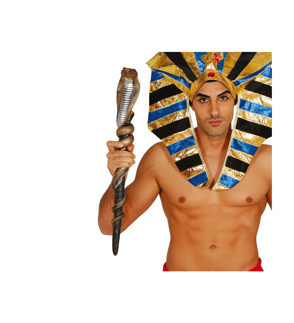 Egyptské žezlo s hadem