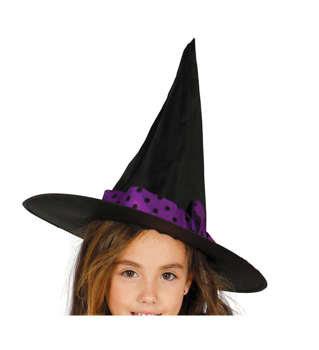 Fialová čarodějnice pro děti