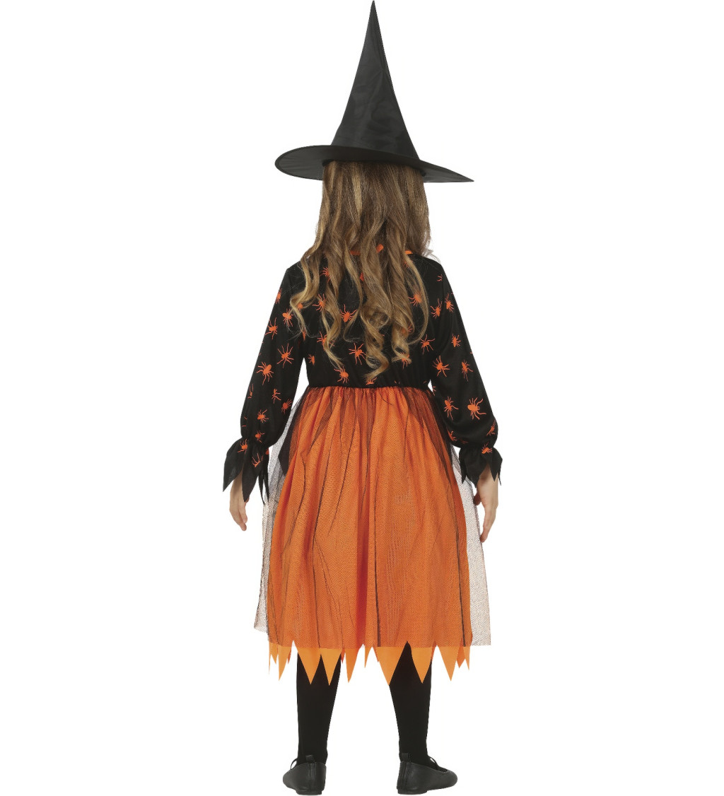 Kostým Pavoučí čarodějnice pro děti