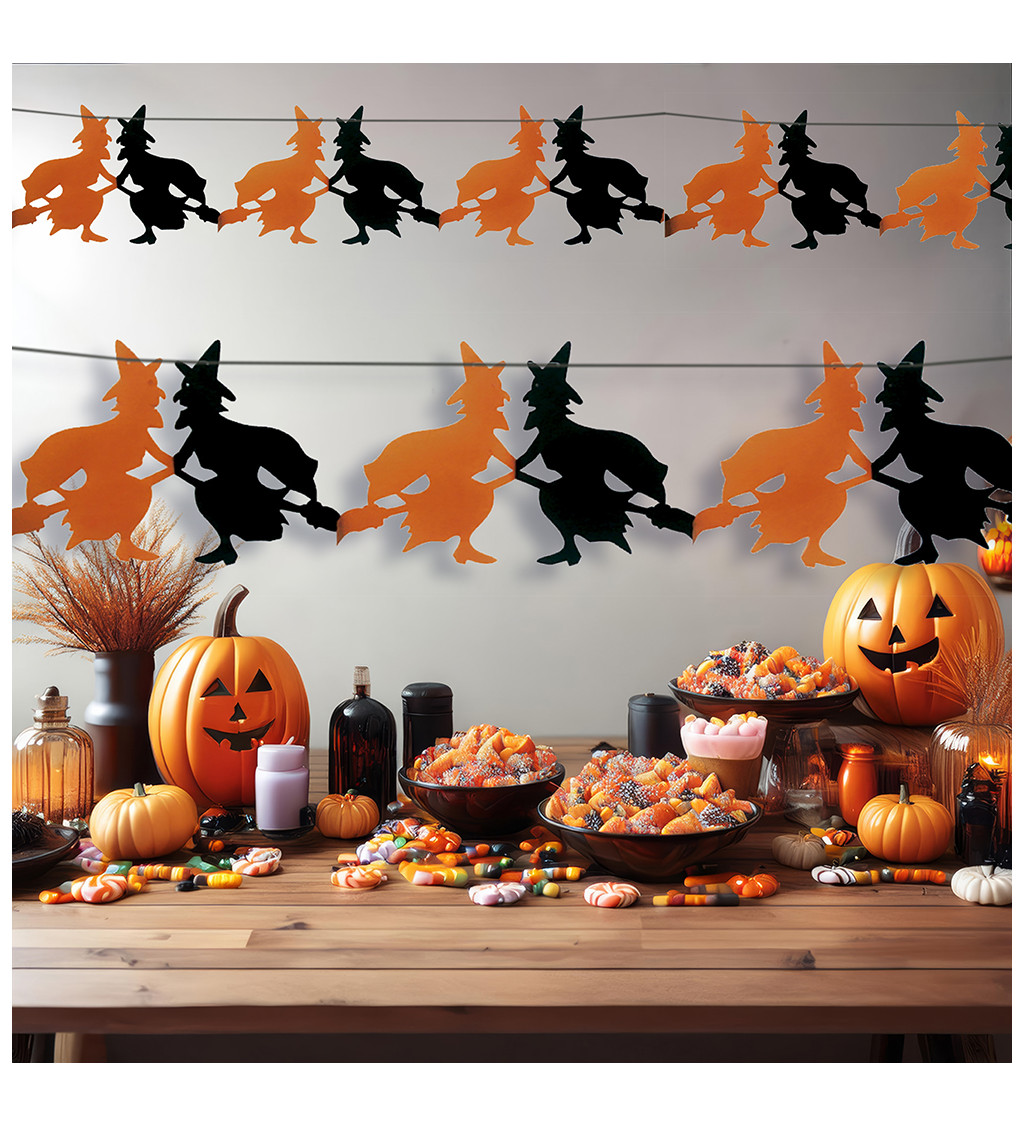 Magická girlanda čarodějnic