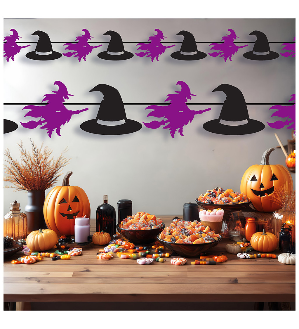 Magická girlanda čarodějnic