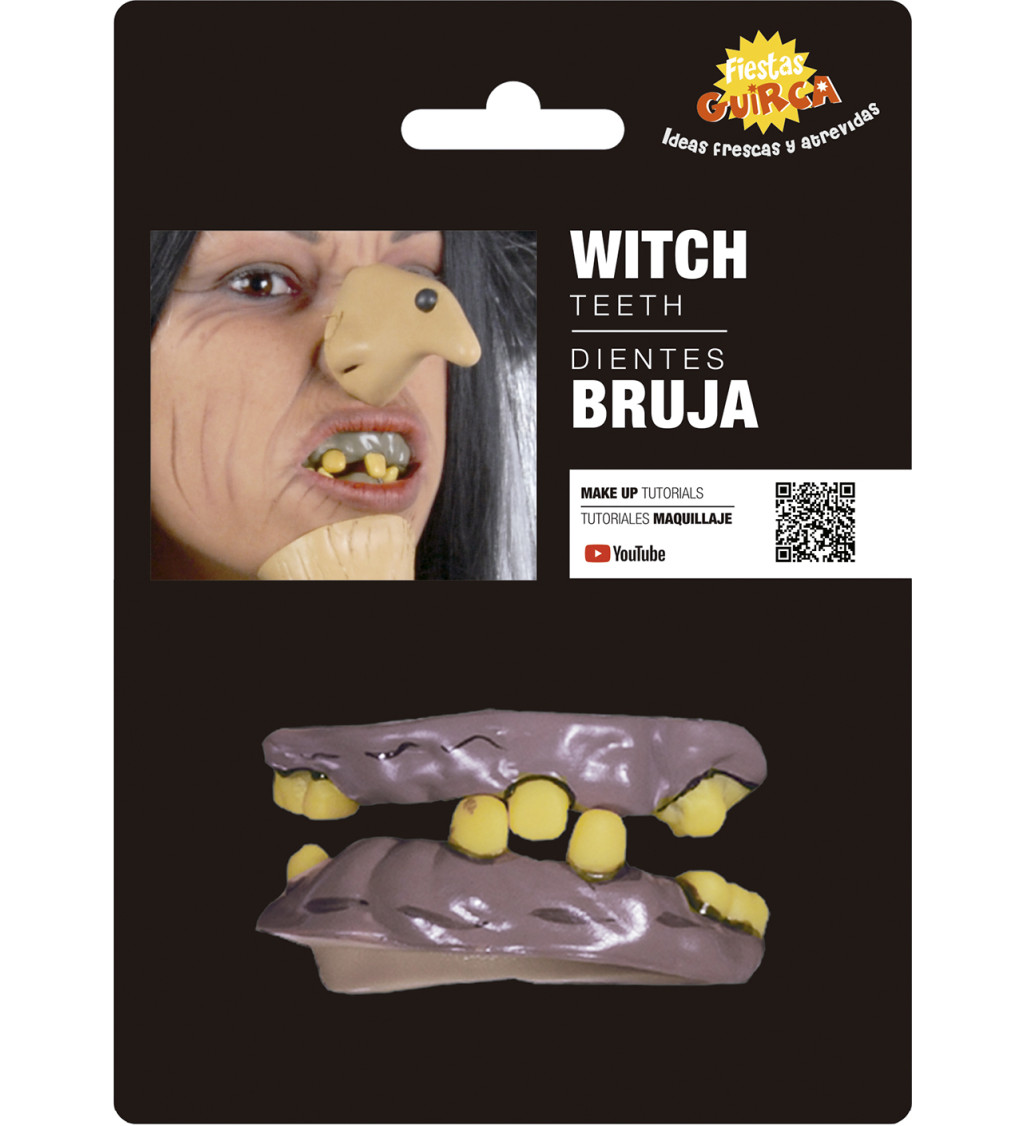 Děsivé čarodějnické zuby