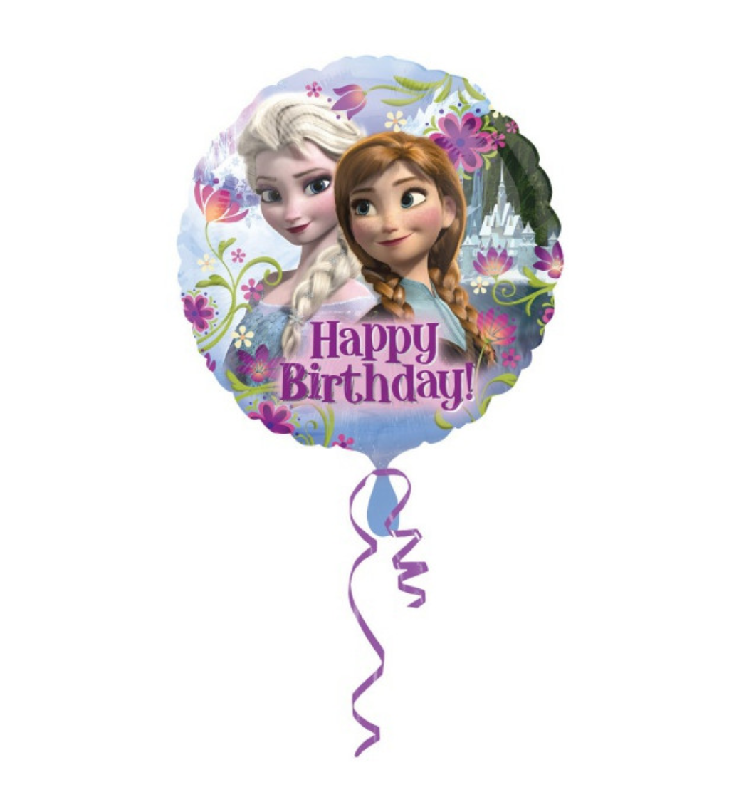 Frozen - Happy birthday balónek