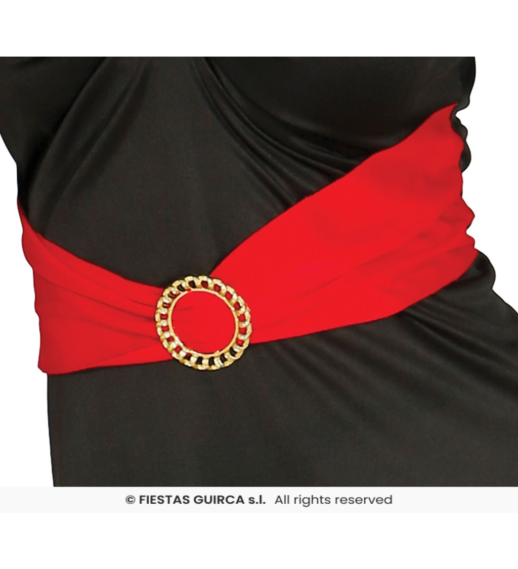 Dámský kostým červené čarodějnice