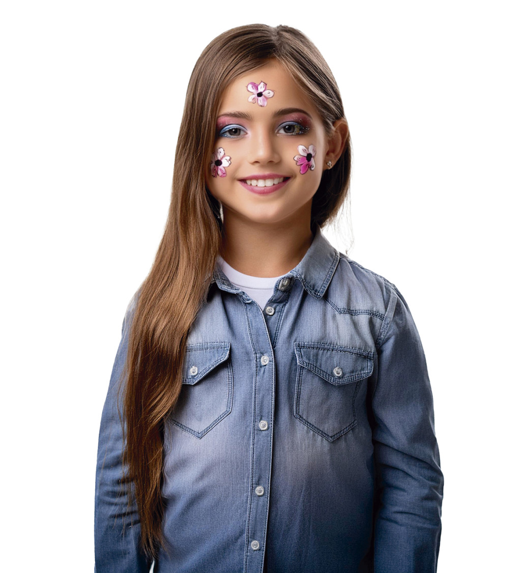 Sada barevných líčicích tužek