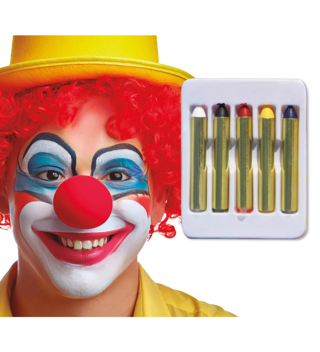 Barevné líčicí tužky – sada