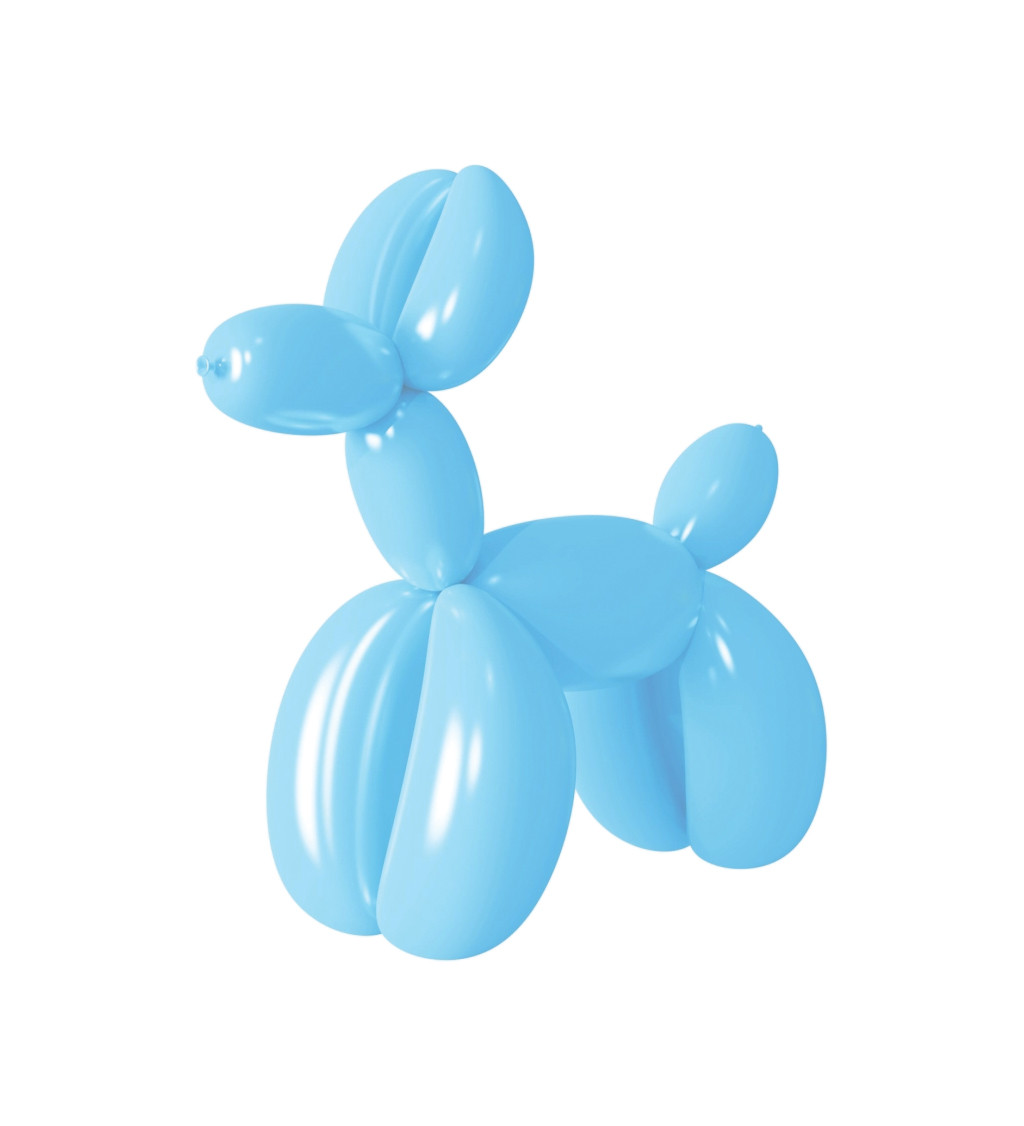 Balónky na modelování – světle modré