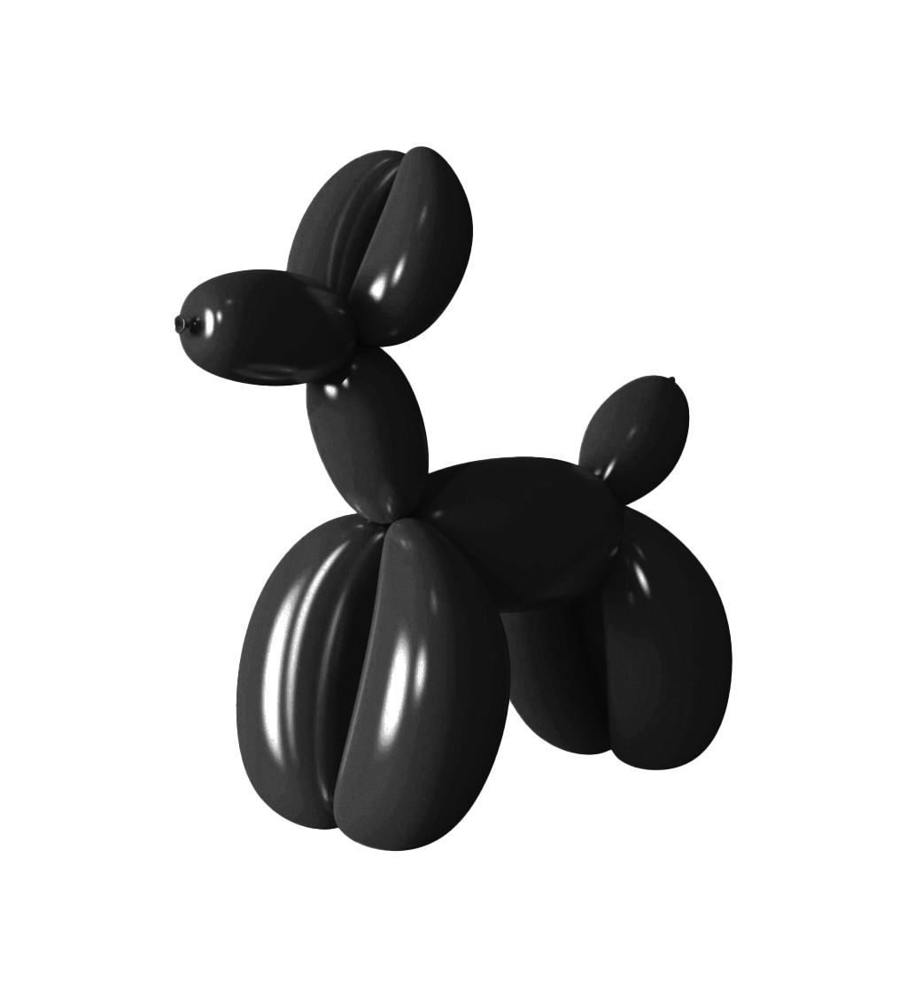 Balónky na modelování – černé