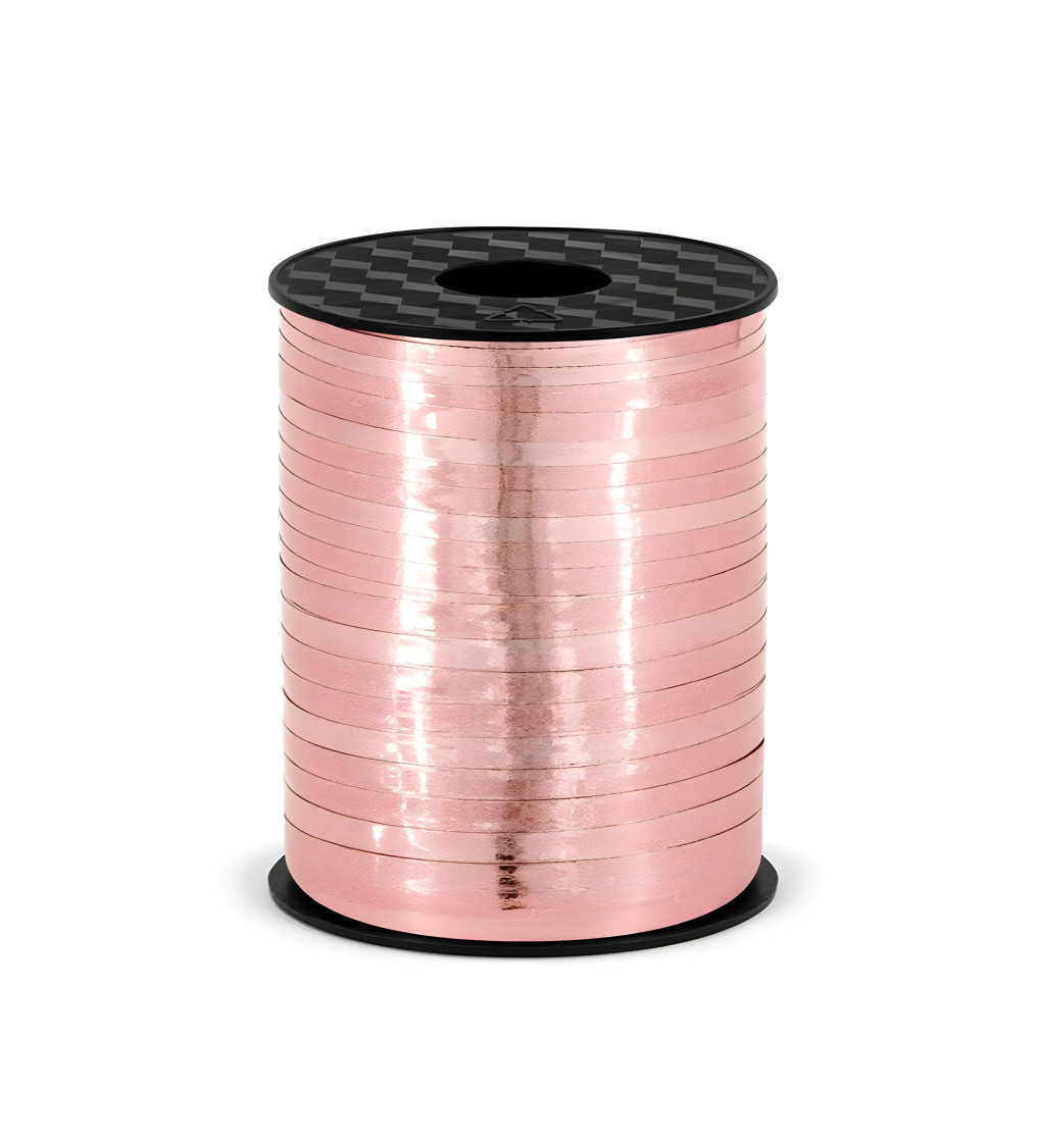 Dekorační stuha na balónky – rose gold