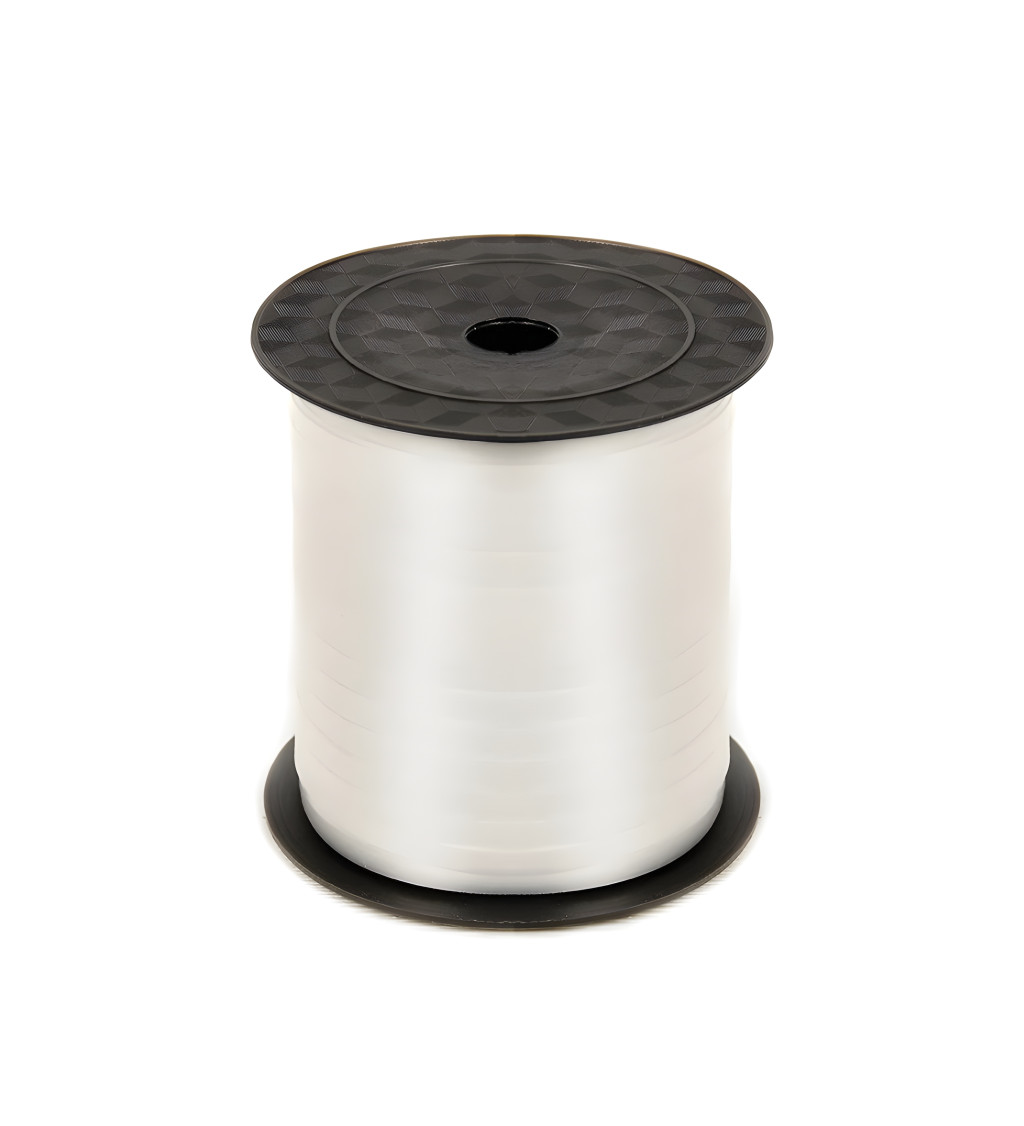 Dekorační stuha na balónky – bílá