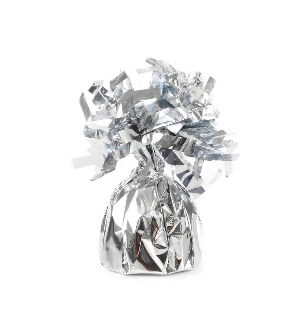 Těžítko na balónky – stříbrné