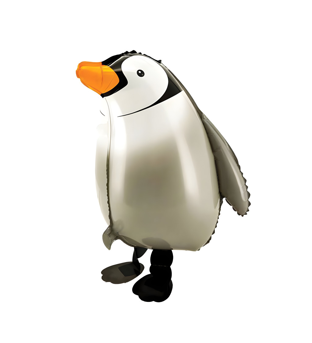 Chodící fóliový balónek – tučňák