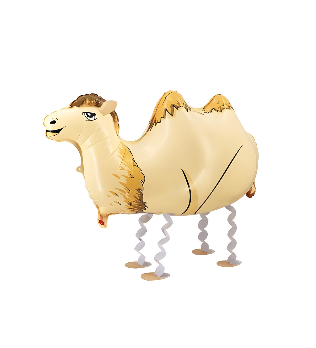 Chodící fóliový balónek – velbloud