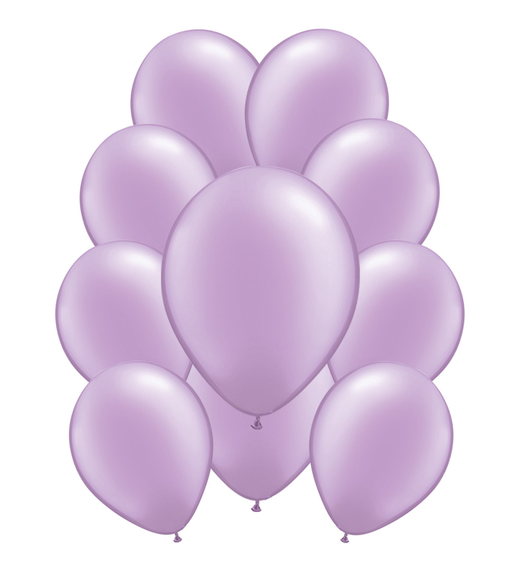 Latexové balónky pastelové – liliové