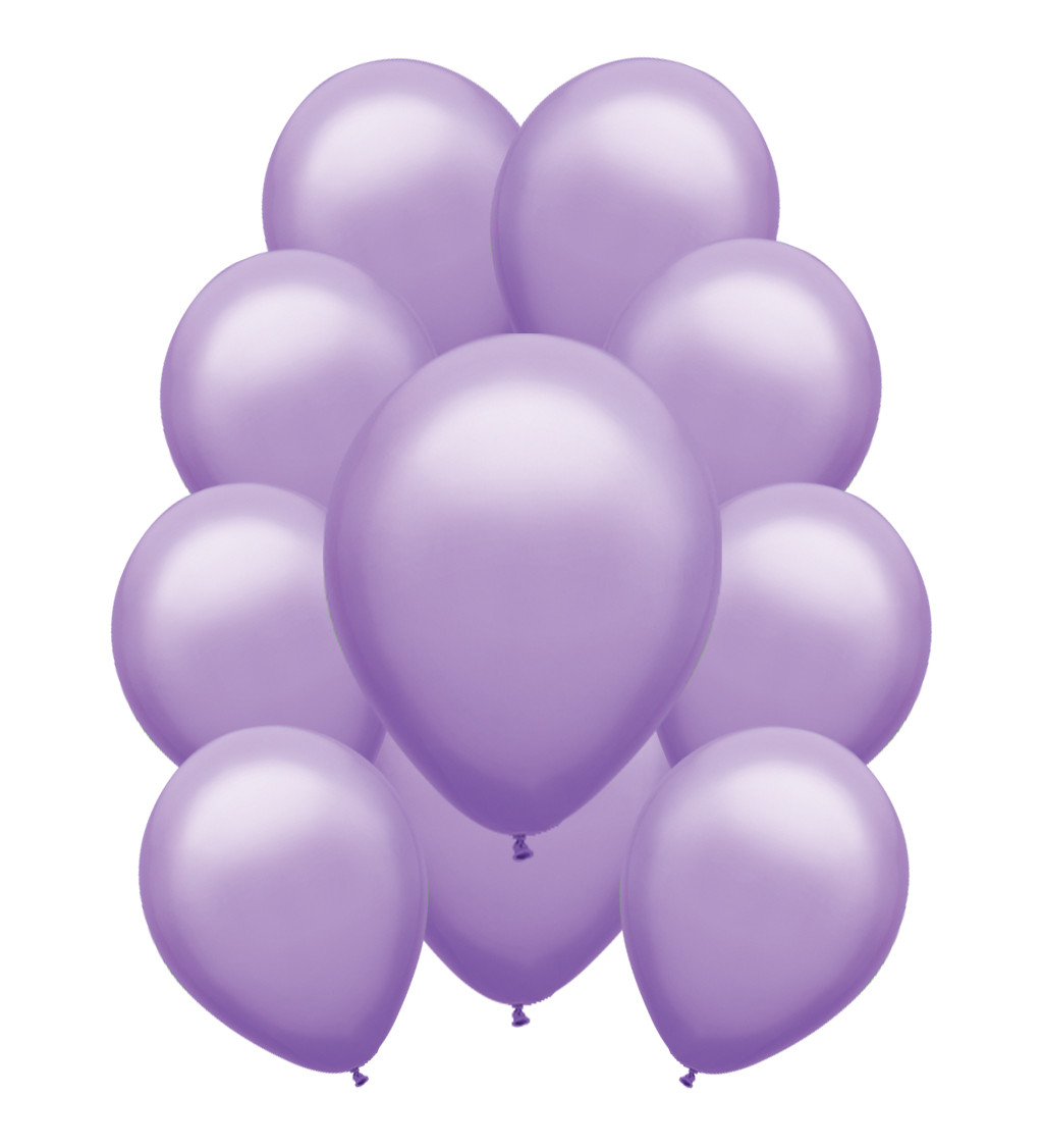 Latexové balónky pastelové – světle fialové