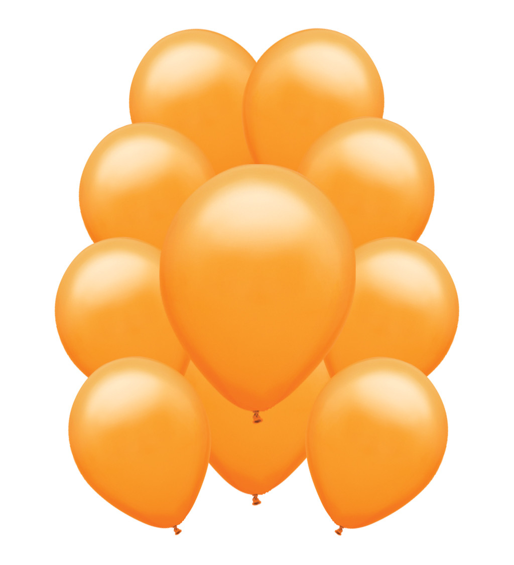 Latexové balónky pastelové – oranžové