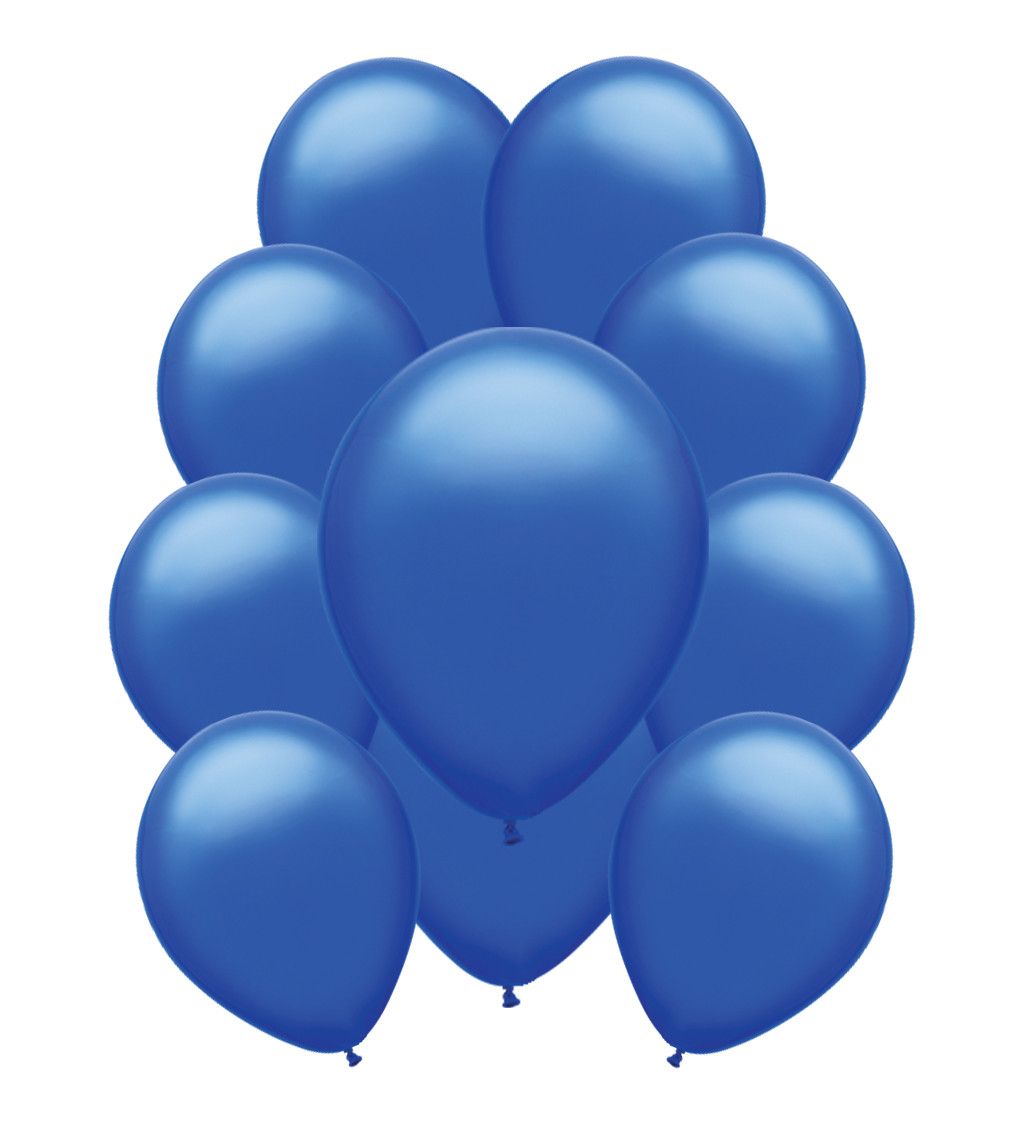 Latexové balónky pastelové – tmavě modré