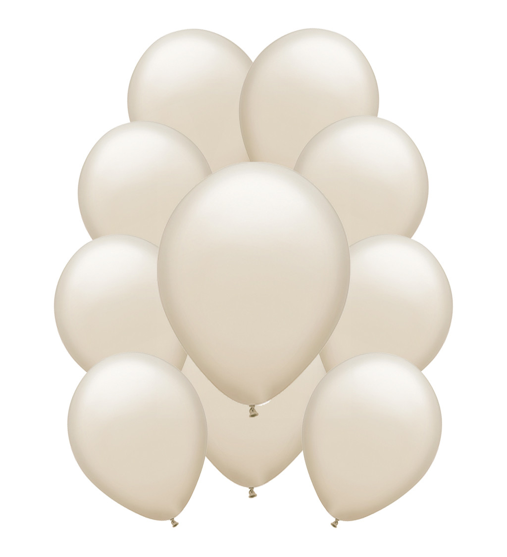 Latexové balónky metalické – písečné