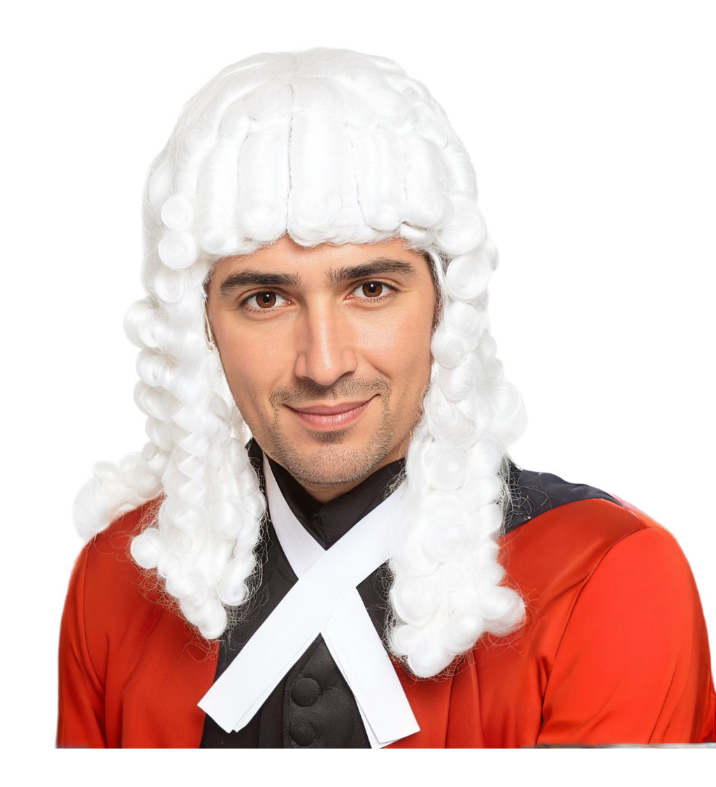 Pánská paruka soudce