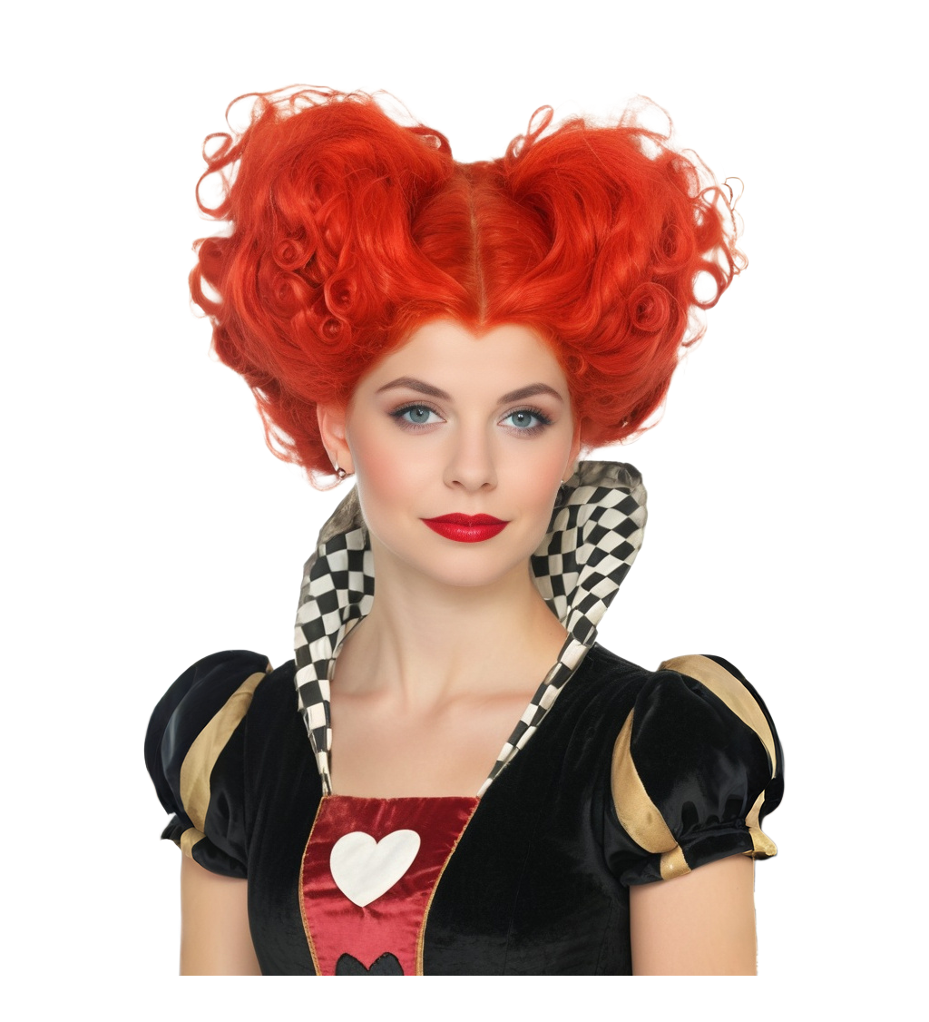 Dámská paruka Srdcová královna