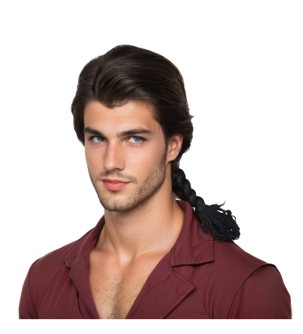 Pánská paruka Mořeplavec