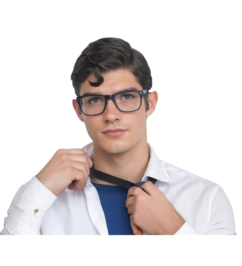 Pánská paruka Superhrdina