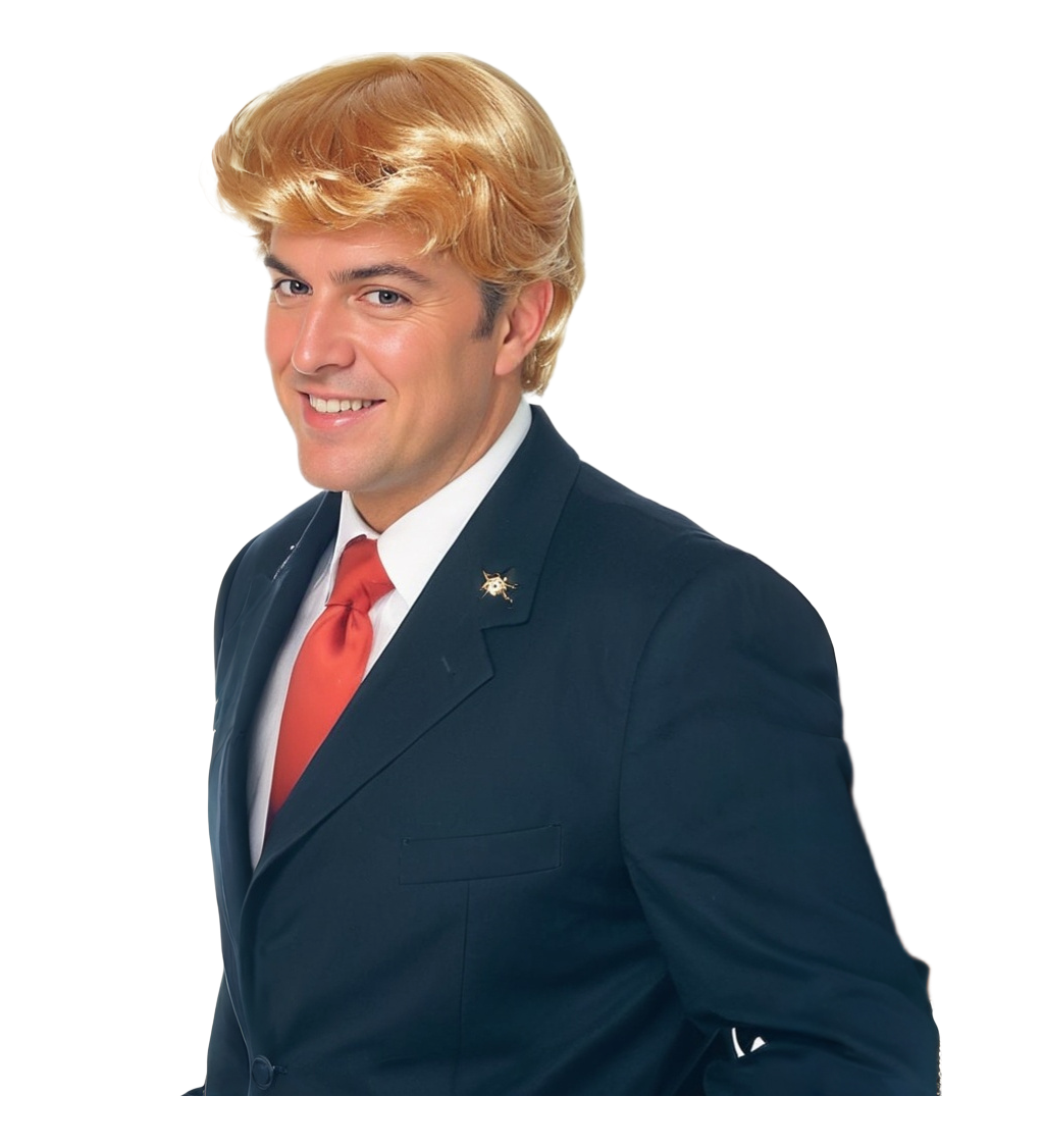 Pánská paruka Patriotický politik