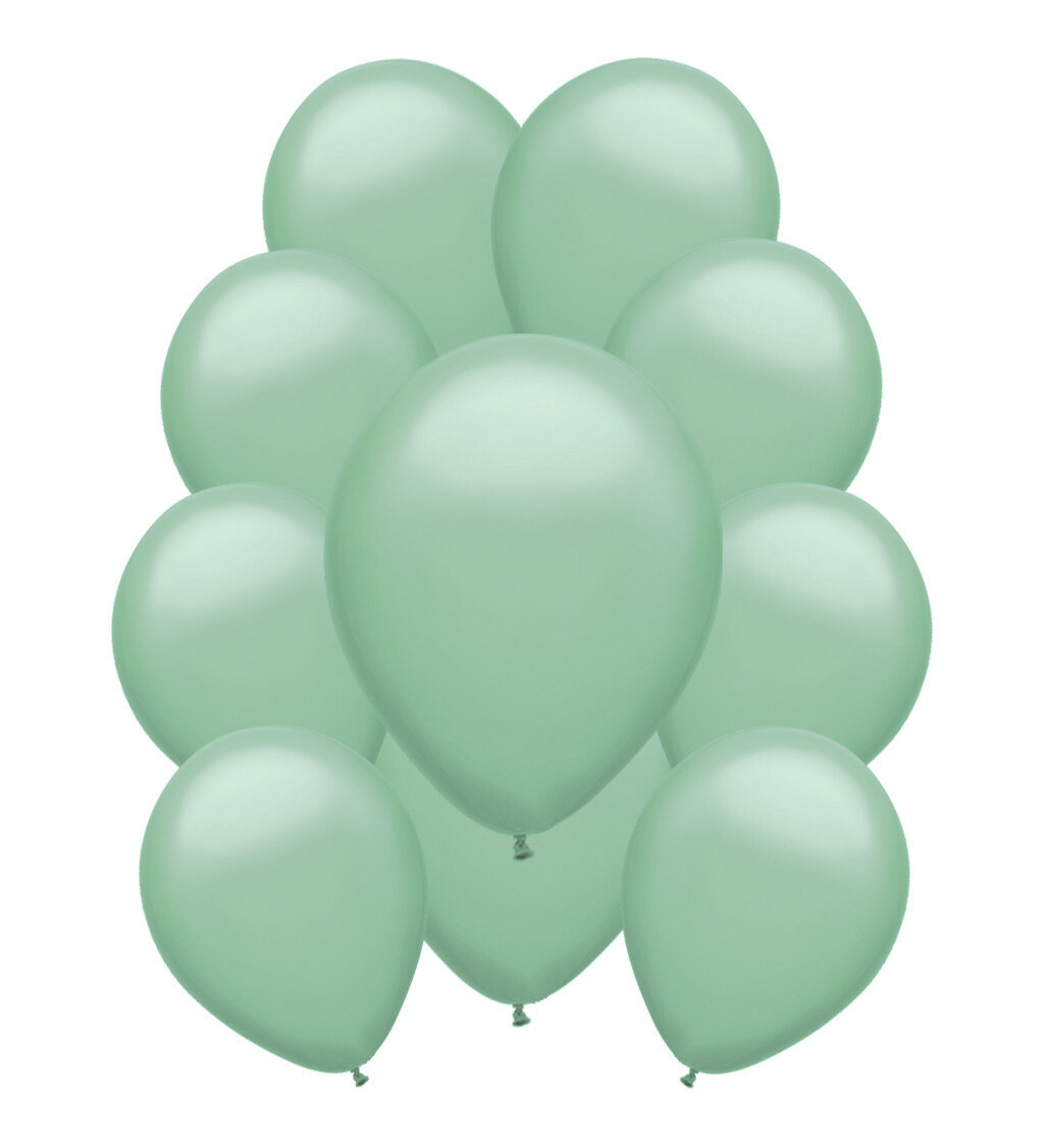 Latexové balónky pastelové – tmavě zelené
