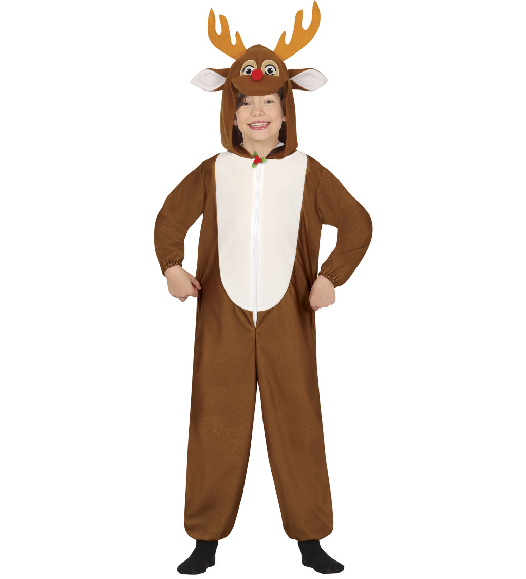 Dětský kostým Sob vánoční overal