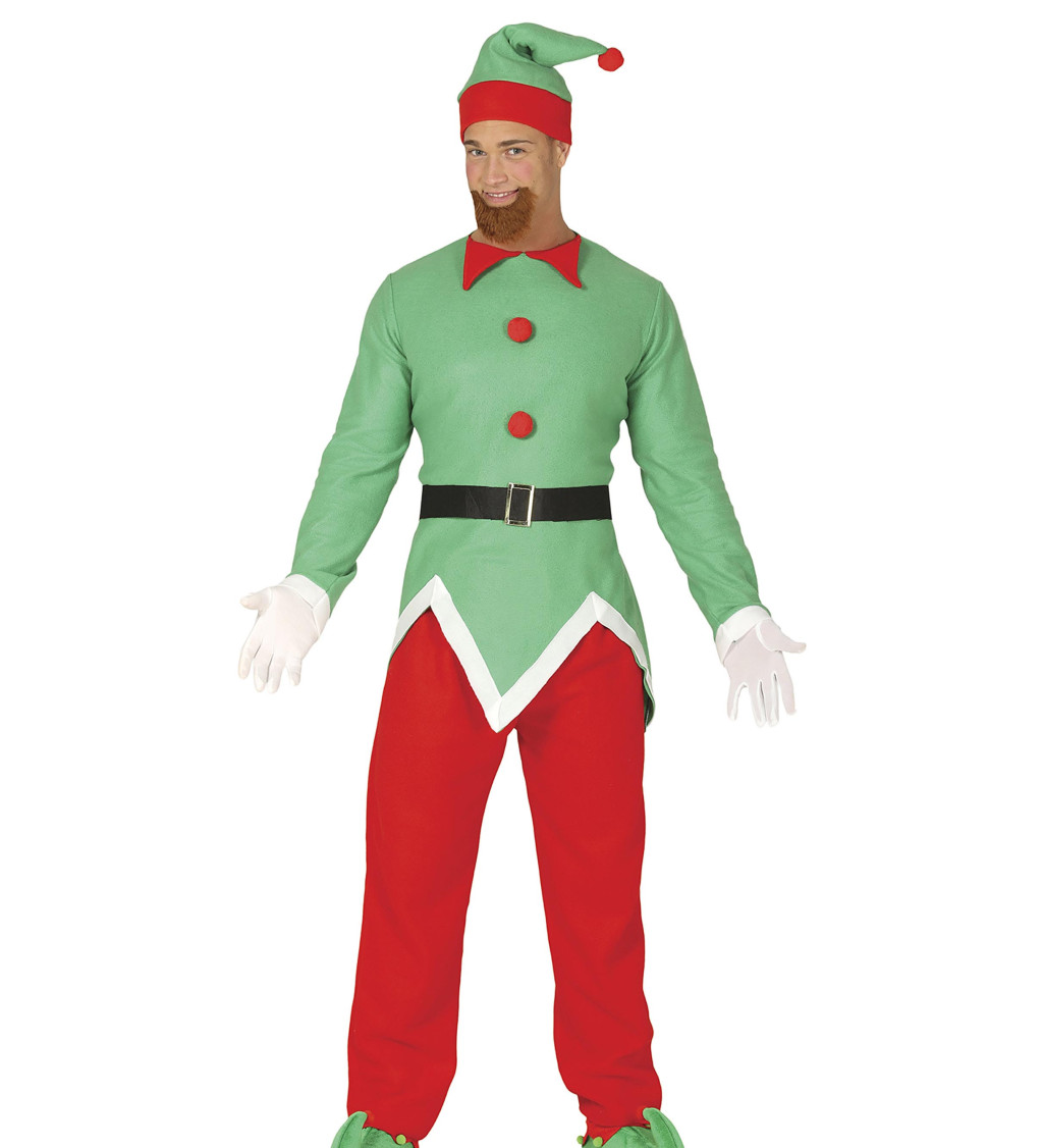 Pánský kostým Vánoční elf