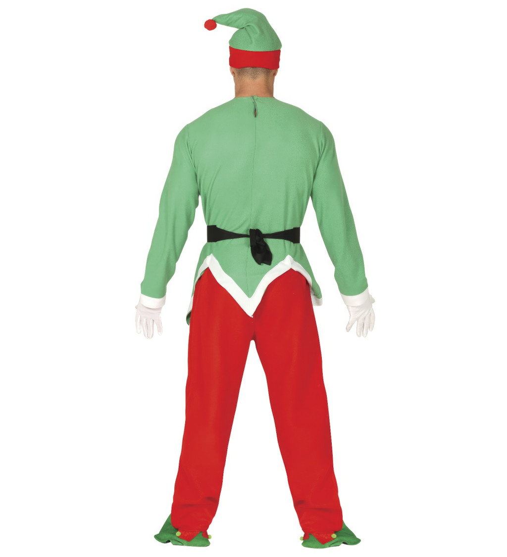 Pánský kostým Vánoční elf