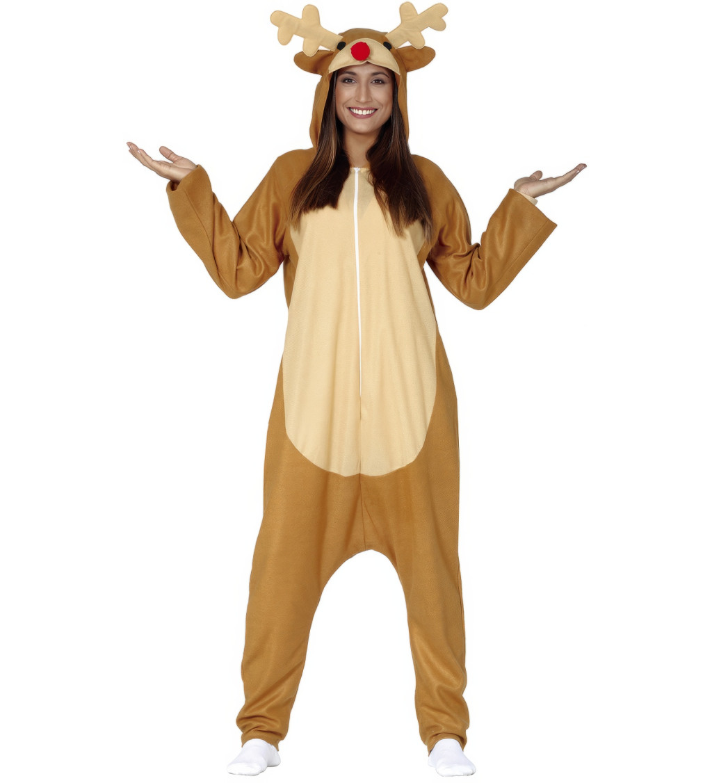 Unisex kostým Jelen vánoční