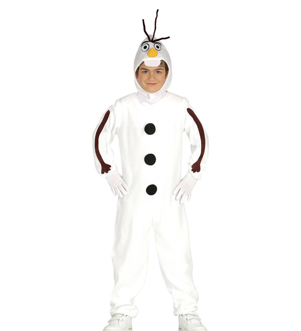 Dětský kostým Sněhulák zimní