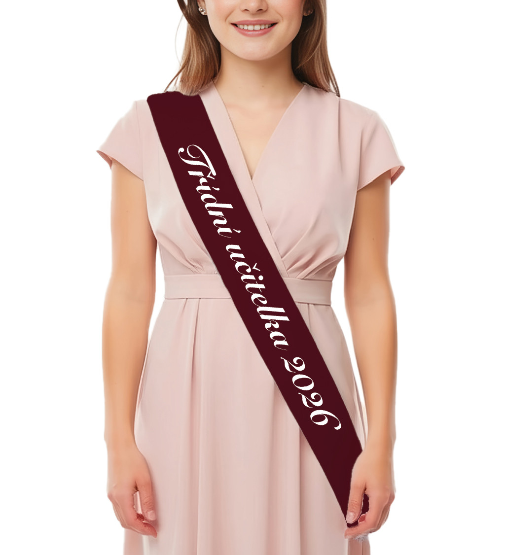 Třídní učitelka 2026 – elegantní šerpa