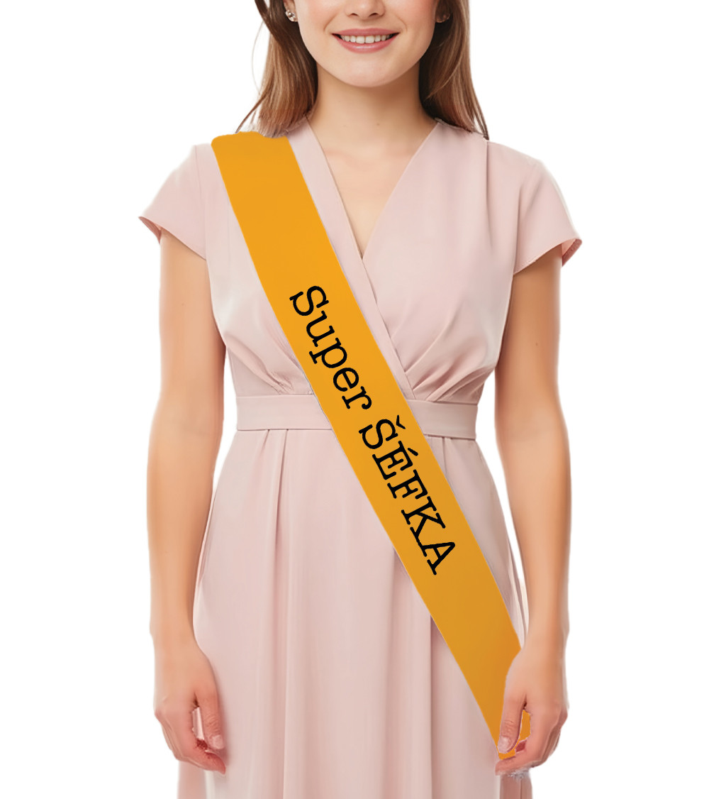 Super ŠÉFKA – slavnostní šerpa