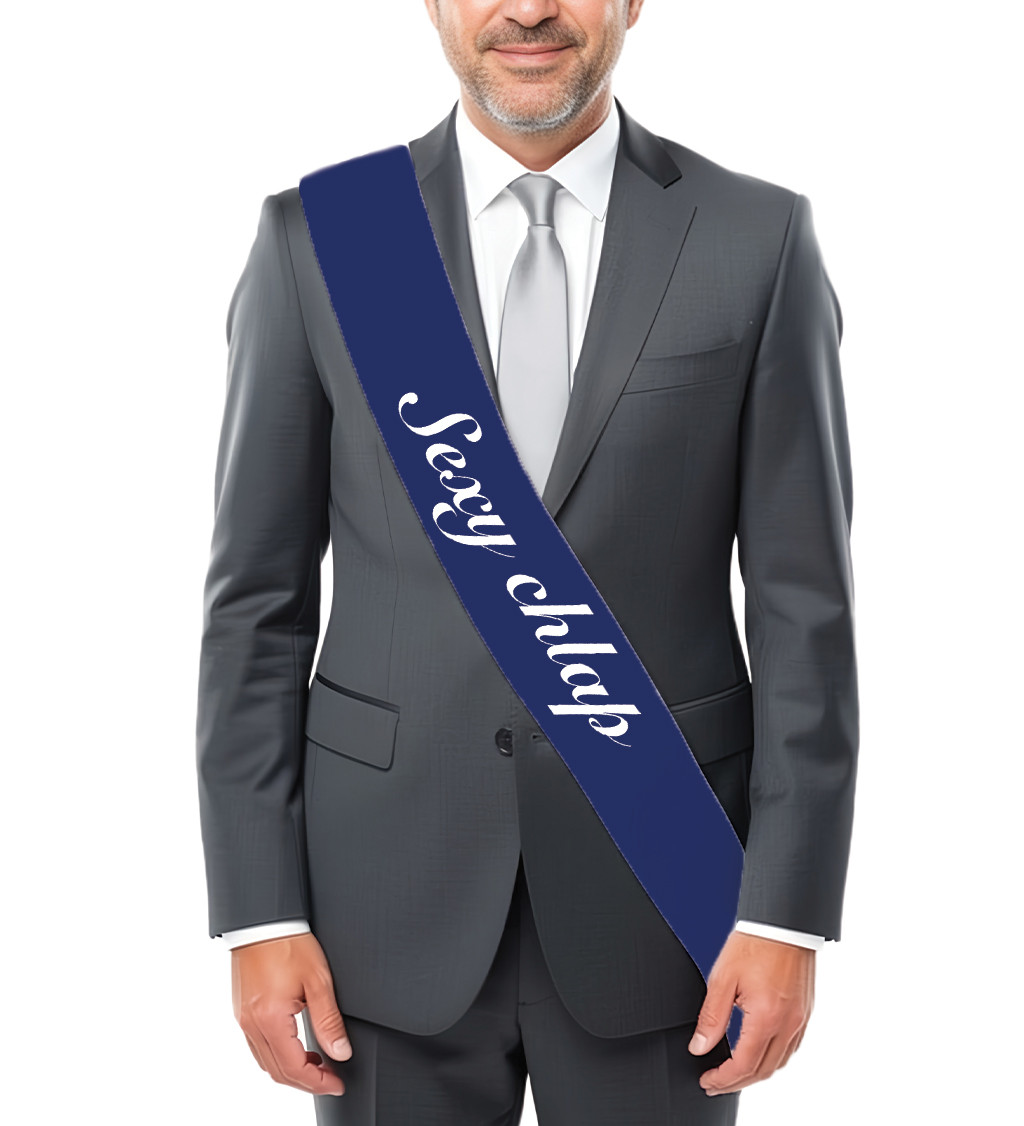 Sexy chlap – elegantní a vtipná šerpa