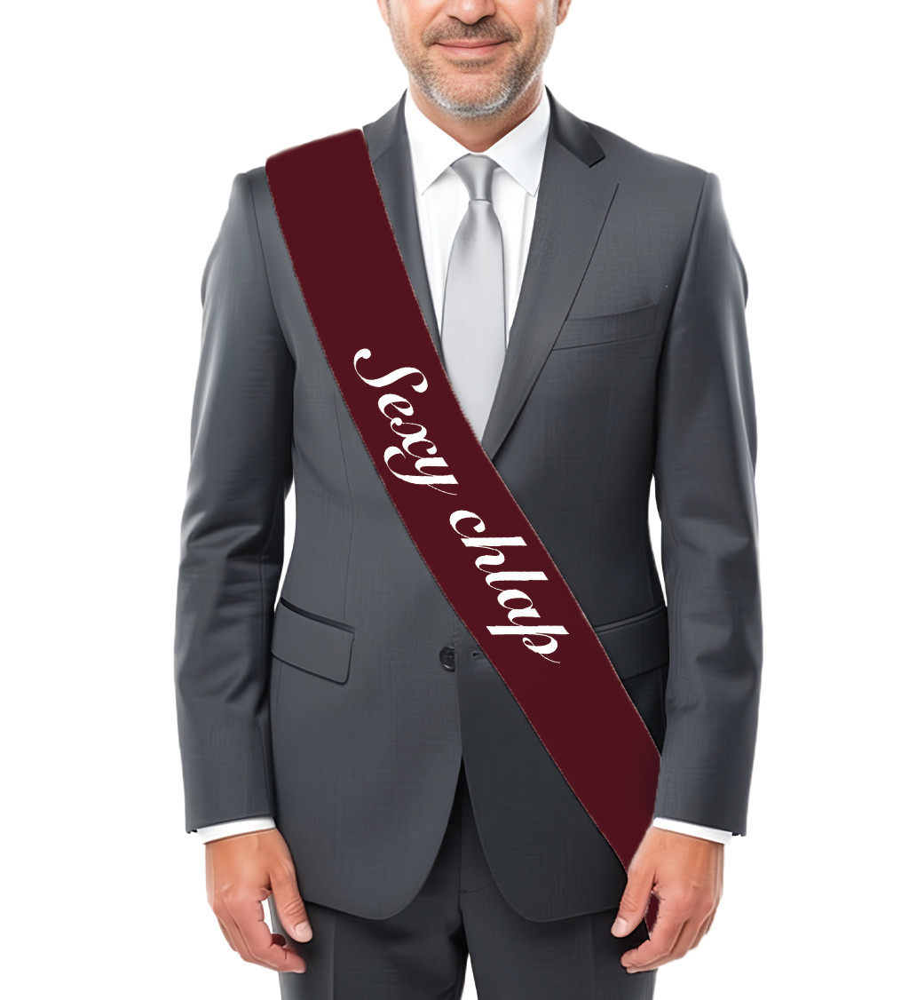 Sexy chlap – elegantní a vtipná šerpa