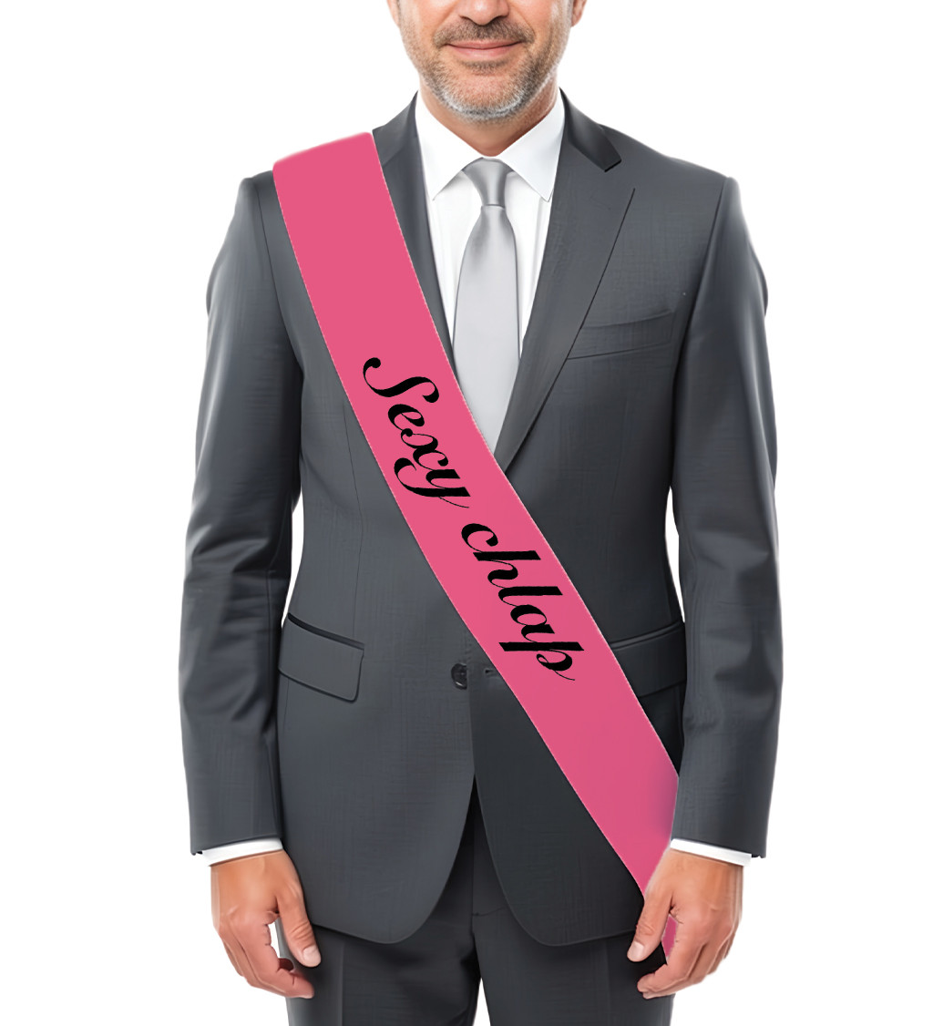 Sexy chlap – elegantní a vtipná šerpa